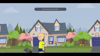 Caillou blows his house and gets arrested [upl. by Ttoille]