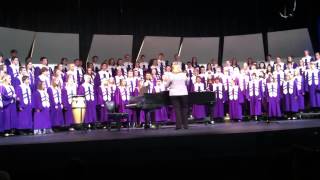 Box Elder High School Concert Choir  Sing Praises [upl. by Aylmer]