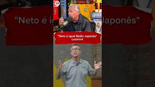 Técnico do Brasil na Copa de 1990 Lazaroni DETONA Neto em podcast quotPensa que JOGOU muitoquot shorts [upl. by Esinej]