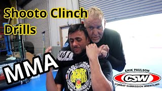 Shooto Clinch Drills for Fighting MMA [upl. by Prudi]