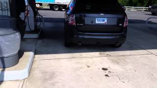 2007 Ford Edge SEL PLUS muffler delete2 [upl. by Shellans]