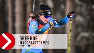 MASS START DAMES  OBERHOF 2021 [upl. by Grantham]