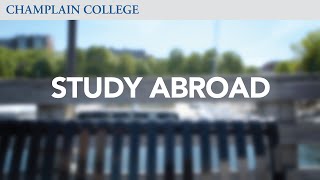 Study Abroad  Champlain College [upl. by Tips608]