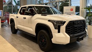 2024 Toyota Tundra TRD PRO Red Interior [upl. by Attaynek222]