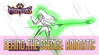 MYSTICONS TRANSFORMATION ANIMATIC  BEHIND THE SCENES [upl. by Iduj]