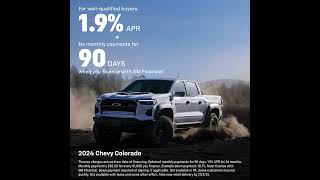 2024 Chevy Colorado November Offer [upl. by Isied]