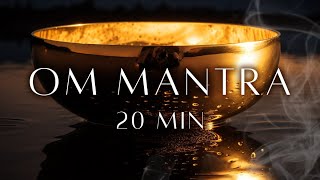 20 MIN Powerful OM MANTRA Meditation amp Healing Tibetan Singing Bowls – Zen Sound Therapy [upl. by Deonne162]