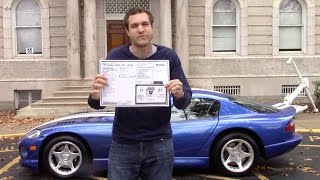 Dodge Viper Gas Mileage Challenge City MPG vs Hypermiling [upl. by Roz]