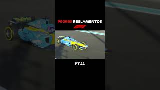 PEORES REGLAMENTOS F1  Pt11 💥 httpsamznto3q5mC8j formula1 automovilismo f1shorts gpf1 [upl. by Nasho880]