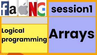 Logical programming  Arrays  session1  faangacademy [upl. by Carin]