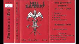 HELLHAMMER quotLIVE NURENDORFquot 12161983 [upl. by Annoyt482]