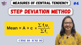 Step Deviation Method । How to Calculate Mean [upl. by Mayram]