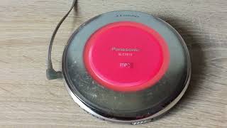 Vintage CD player Panasonic portable playerSLCT510 [upl. by Turner509]