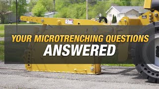 Microtrenching 101 your questions answered [upl. by Gabrila]