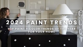 Top Interior Paint Colors for 2024  How to Pick Paint Colors Like a Designer [upl. by Oznol962]