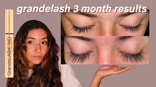 grandelash review  3 month results [upl. by Orlantha]