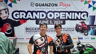 REED MOTOVLOG AND ALFRED WATERMAX AT GUANZON PLAZA BOLINAO [upl. by Horbal]