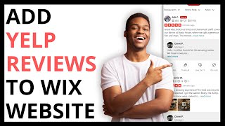 How to Add Yelp Reviews to Wix Website QUICK GUIDE [upl. by Egidio520]