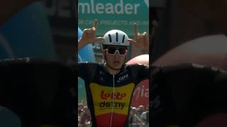 🇧🇪Belgian Glory Arnaud De Lie Clinches Renewi Stage 5 Victory Tim Wellens Second shorts [upl. by Aiet415]