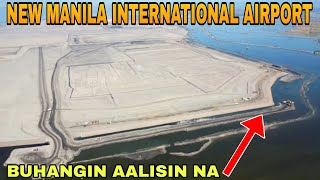 Buhangin saharap ng riprap aalisin na NEW MANILA INTERNATIONAL AIRPORT UPDATE 05072024 [upl. by Almire]