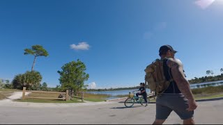 Biking  Okeeheelee Park [upl. by Negah]