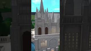 1 MILLION CASTLE IN BLOXBURG🤑 bloxburg roblox castle shorts [upl. by Pius550]