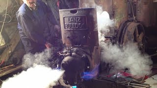 Lanz Bulldog D 9506 Part 1  First start in 40 years [upl. by Stoughton]