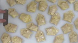 Sweet Cream Cheese Wontons Video [upl. by Schiff]