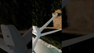 When your drone gets mesmerized by the windtower🌀🚁 fpv spin droneoftheday shorts gopro wow [upl. by Yanehc]