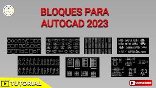 DESCARGA BLOQUES DE AUTOCAD [upl. by Bouldon168]