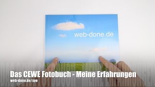 Erfahrungen und Layout  Das CEWE Fotobuch im Test [upl. by Rekab175]