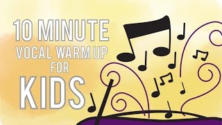 10 Minute Vocal Warm Up for Kids  Free Voice Lessons with Cherish Tuttle [upl. by Nilrem]