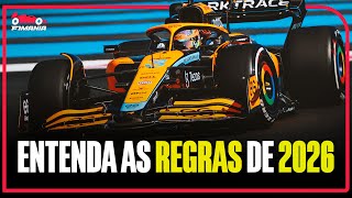 F1 ENTENDA AS MUDANÇAS NOS MOTORES DE 2026 DA FÓRMULA 1 [upl. by Ecnirp633]