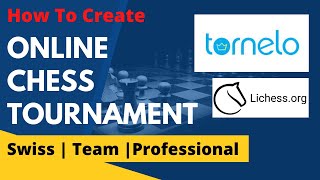 How to Create an Online Chess Tournament  Tornelo  Lichess  Onine Chess Tournament Website [upl. by Lila717]