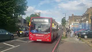 36359 on route 488 to dalston junction at Homerton high Street [upl. by Dnaltiac833]