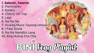 BINI Songs Playlist • Top 10 Most Played Songs at Spotify 🌸 [upl. by Lattonia]