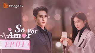 【Episódio 01】Que encontro coincidente de Bai Lu e Dylan Wang  Só por Amor  MangoTV Portuguese [upl. by Netsriik]