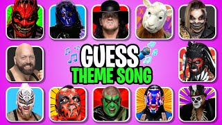 Guess the Scariest WWE Wrestlers by Their Theme Songs 🎶💀✅ The Undertaker Bray Wyatt The Boogeyman [upl. by Clippard999]