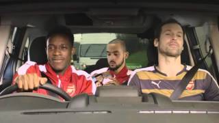 Teaser Three Arsenal players in a hire car  Europcar Malaysia [upl. by Annaehr580]