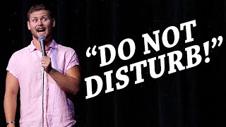 Drew Lynch StandUp Why I Cant Sleep In Hotels [upl. by Chu117]