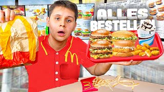 Ich ESSE ALLE MCDONALDS PRODUKTE in 24 STUNDEN🍔😰ES GIBT SO VIELE😨 [upl. by Letniuq382]