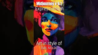 Famous Expressionists in MidJourney Explore Emil Noldes Art [upl. by Eeb]