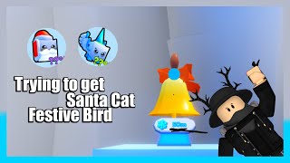 Trying to get Santa cat  Dark Festive Bird  Pet legends [upl. by Kaasi]