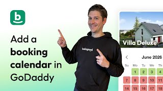 Add a booking calendar in GoDaddy [upl. by Godric]