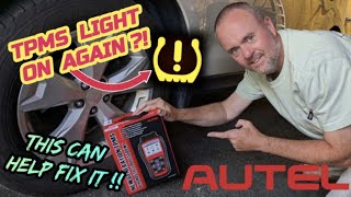 If your TPMS Light is on WATCH THIS  Autel MaxiTPMS TS508WF Unboxing and TPMS Check [upl. by Solohcin775]