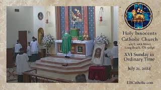 Holy Innocents Catholic Church Long Beach Live Stream [upl. by Enalda]