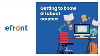 How to create courses in eFront [upl. by Elokcin370]