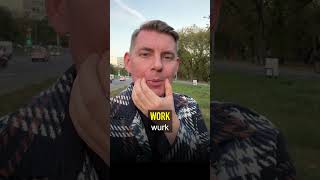 Как не путать произношение work и walk shorts english pronounciation education words [upl. by Alleris701]