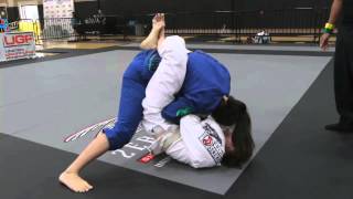 Nicholle Stoller BJJ submission via Chokeout [upl. by Cilo75]