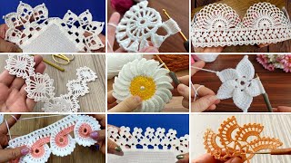 POPULAR and stunning CROCHET LACE SAMPLES crochet lacesample viral trending beauty [upl. by Naivatco]